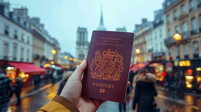 British Passport in France