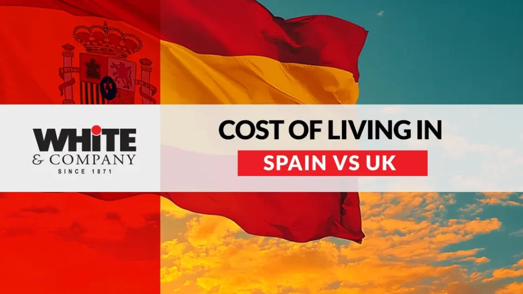 Cost of Living in Spain vs UK