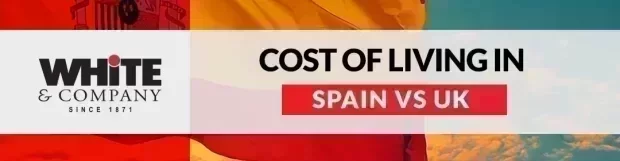 Cost of Living in Spain vs UK