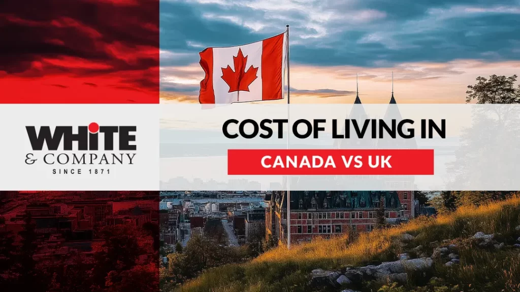 Cost of Living in Canada vs UK